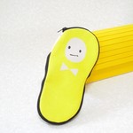 まめポーチ　lemon yellow