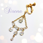 クリスタルシャンデリアイヤリングorピアス