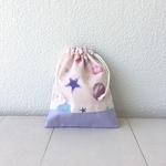 22×18 Pastel×Shell＊コップ袋＊給食袋