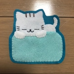 ねんねネコちゃんの名札 ⑦