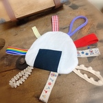 再販×６シャカシャカタグ☆おむすび☆ベビートイ☆出産祝い☆元保育士ママ☆手作りおもちゃ☆