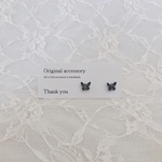 送料無料✴︎アレルギー対応✴︎small butterfly ピアス・イヤリング♡リアルパステルブルー①