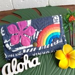ハワイアンキルト《RAINBOW&Aloha🌴》マルチケース