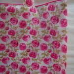 「ｋ様オーダー品」マチ付きバッグ*リバティ*Rose Marie*ピンク