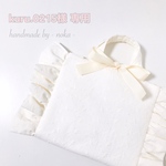 【No.4】- White - ヘアアクセサリーバッグ