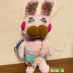 お花畑へ行きたがってるうさころ🐰 ぬいぐるみ うさぎ keron