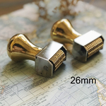 BRASS Date 日付 スタンプ 中 Medium 26mm
