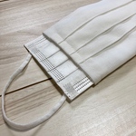 マスクカバー　⭐︎サラサラ　⭐︎白