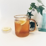 （No.68）耐熱マグカップ　トールゴールド