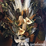 Natural Chic バンクシア&パームフラワー ボタニカル bouquet