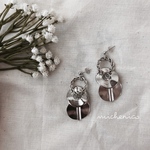 〝Sunflower silver pierce〟