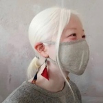 布マスク　（リネン）