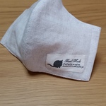 【送料無料】ハンドメイド＊インナーマスク＊リネン猫タグ付