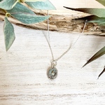 Copper amazonite necklace 