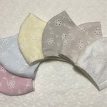 レースの可愛い立体マスク