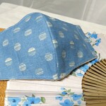 手作りマスク(水玉模様)
