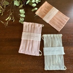 3点セット リネン100% 天然素材 洗える リネンマスク