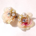 花びらピアス