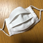 New真っ白なプリーツマスク(男女兼用)