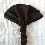 ヘアターバン風かぶる三角巾  