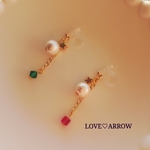 【SW限定】パール☆アシンメ☆ピアス☆パーツ変更可能
