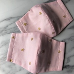 【Sale】マスク（ピンク×スター）