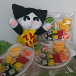 おままごと☆お寿司ランチ　ねこのお弁当箱
