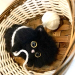 モフモフ黒猫ちゃん(いたずらっ子)