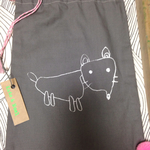 キツネさん巾着