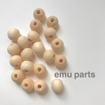wood spacer beads 8ミリ20p