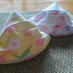 大きめ∗さくら柄∗マスク2枚セット