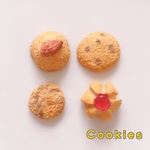 [4つセット]レトロクッキーの詰め合わせ ピアス/イヤリング