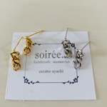 petit chain pierce＊揺れるプチチェーンピアス