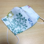 ▲再販2▼〔冷感〕手作り布マスク(小さめ)ホワイト