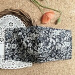 (再販) ひんやり さらさら   ネイビーの立体マスク   夏用ダブルコットン  フィルターポケットつきました！