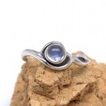 ロイヤルブルームーンストーン リング/シルバー925 つけっぱなし/シルバーアクセサリー メンズ アクセサリー/天然石/推しカラー/男性へのプレゼント