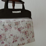手提げバック　花柄