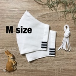 【2枚set】ダブルガーゼ 立体マスク 大人普通 Mサイズ