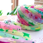 E  キャンディーグラデーション🍭手染めチュールヤーン20g