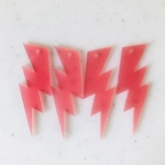 Pink Frost Lightening Pendant Tops