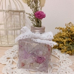 ꫛꫀꪝ✧‧˚ハーバリウムクリスタルディフューザー～薔薇 只今アロマオイル、ソラフラワーなどおまけ付き！