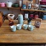 再販 ドリップコーヒーセット ライトブルー