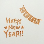 HAPPY NEW YEARセット ＊消しゴムはんこ