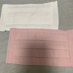 布ガーゼマスク2枚　レディースサイズ