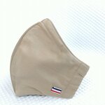 おしゃれ  マスク  トリコロール  男性  ガーゼ  ワイヤー入り   大人   立体   