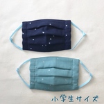 耳が痛くなりにくい小学生用立体マスク男の子 2枚セット