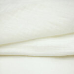 ドイツ CP社 オーガニックコットン ガーゼ　ホワイト 【20cm単位切売】