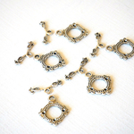 ￥300☆【5個セット】ヴィンテージ風シルバーマンテル