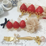 【受注制作】再販2 Juicy! fresh strawberry hair accessory（S）02