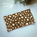 プリーツマスク 〜　レオパード 豹柄　夏用　大人用　ノーズワイヤー入り　コットン　マスク　お洒落　おしゃれ